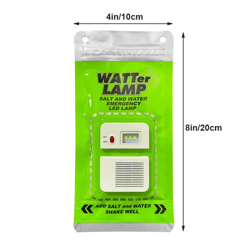 Portable Outdoor Saltwater Emergency LED Light, Lantern for Camping, Fishing, Travel