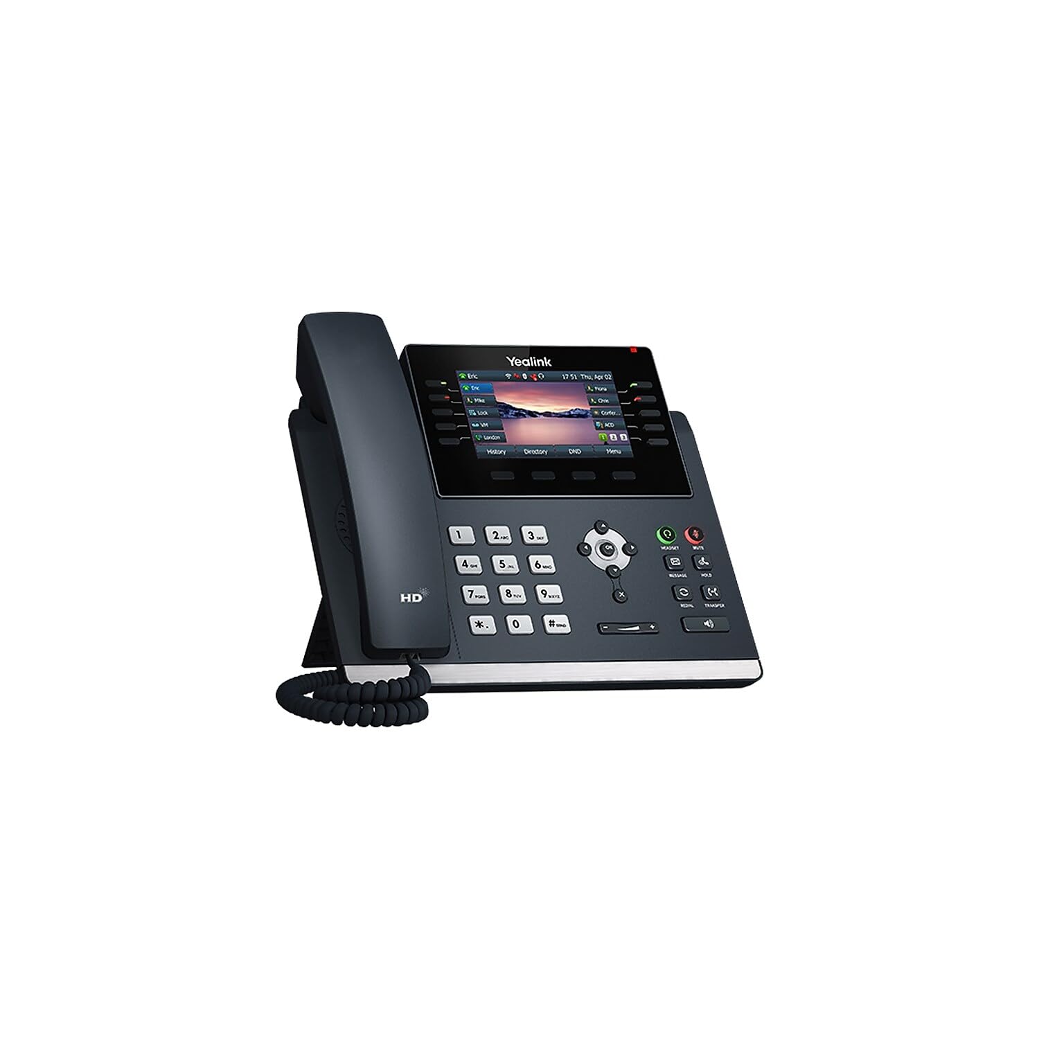 Yealink Wired IP Phone - Wall Mountable - Classic Gray - SIP-T46U