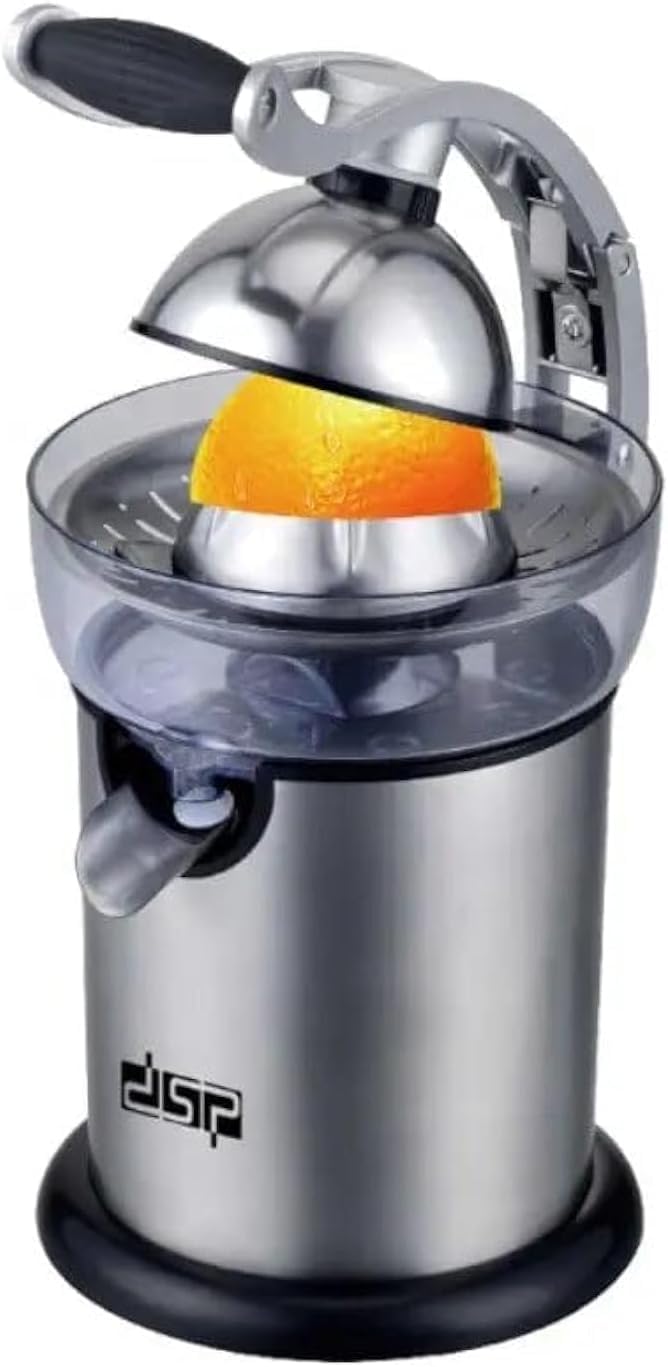 DSP Portable Electric Stainless Steel Orange Juicer KJ-1043 (130W)