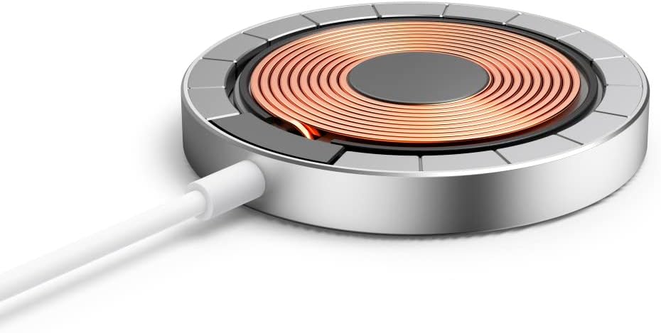 Hama 187264 15W MagCharge FC15 Wireless Turbo Fast Charger, White