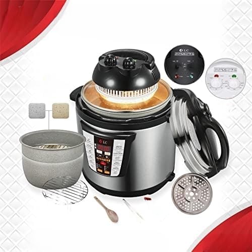 DLC 2-in-1 Air Fryer and Electric Pressure Cooker, 6L Capacity, 800-1000W, DLC-38930-6