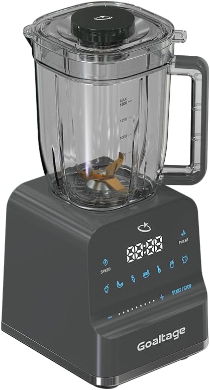 Goaltage Ultra Mix BLND03 Blender with Powerful Blades, 9 Speed Settings, High Capacity, and 7 Pre-Set Programs