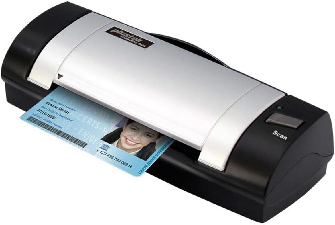 بلاصتيك ماسح ضوئي D620 للبطاقات والهويات بمنفذ USB
