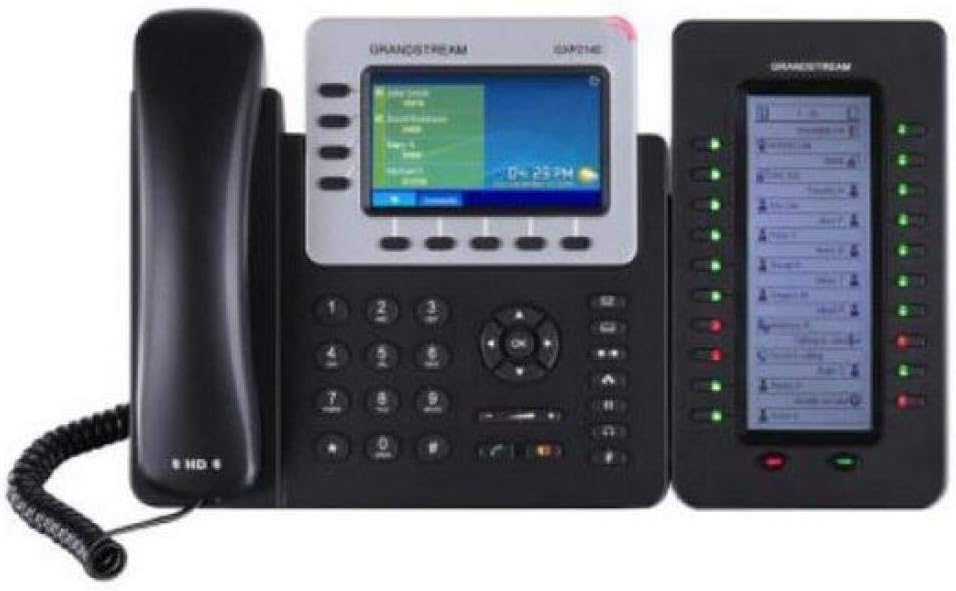 Grandstream Enterprise IP Phone GS-GXP2140 (4.3 Inch Color Display, PoE, Power Supply Not Included)