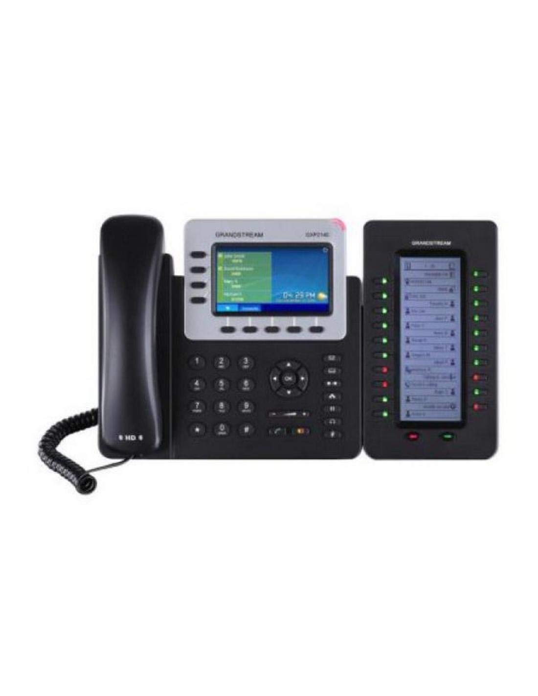 Grandstream Enterprise IP Phone GS-GXP2140 (4.3 Inch Color Display, PoE, Power Supply Not Included)