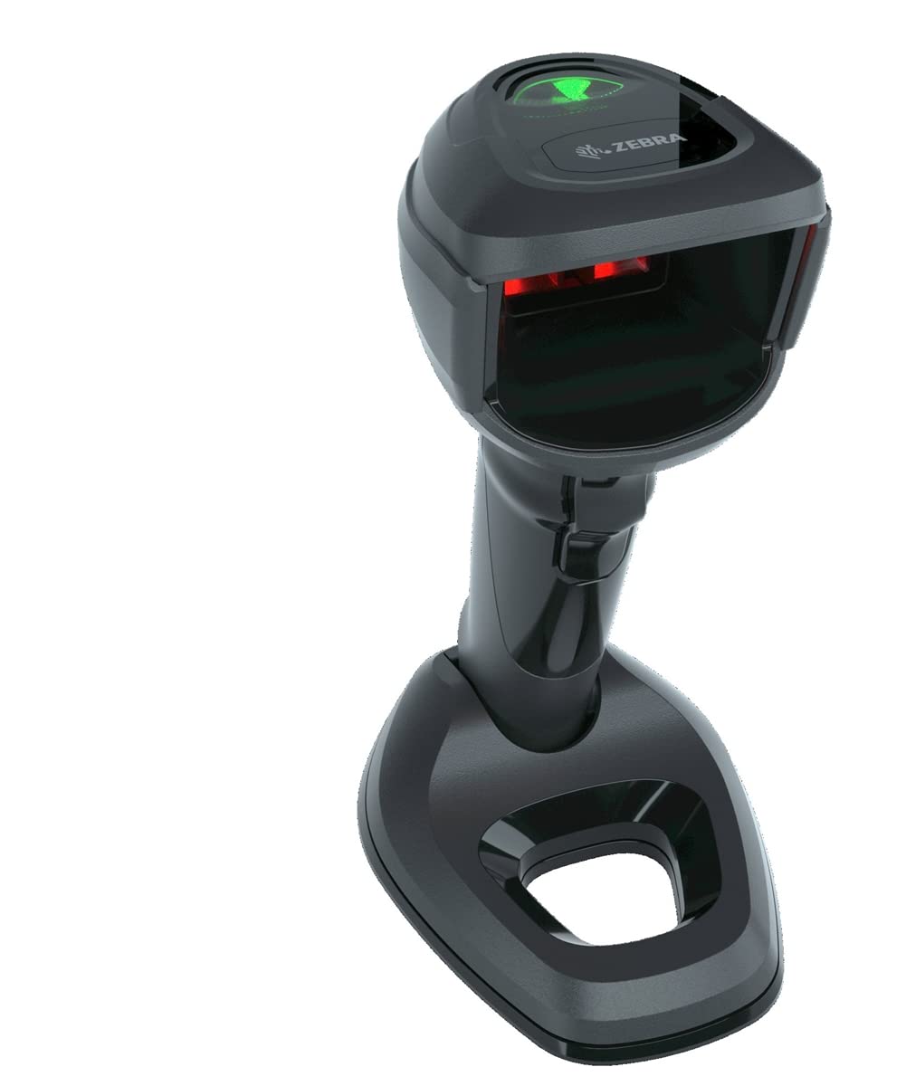 Symbol Zebra DS9908 Omni-Directional Presentation Barcode Scanner (2D, 1D, QR Code, Postal and Mobile Phones Barcode), with 7-Foot USB Cable