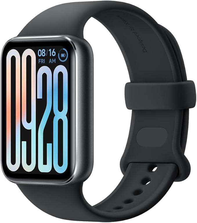 Xiaomi Smart Band 9 Pro Activity Tracker, 1.74 Inch AMOLED Display, 150+ Sports Modes, Waterproof up to 5 ATM, Up to 21 Days Battery Life, Black