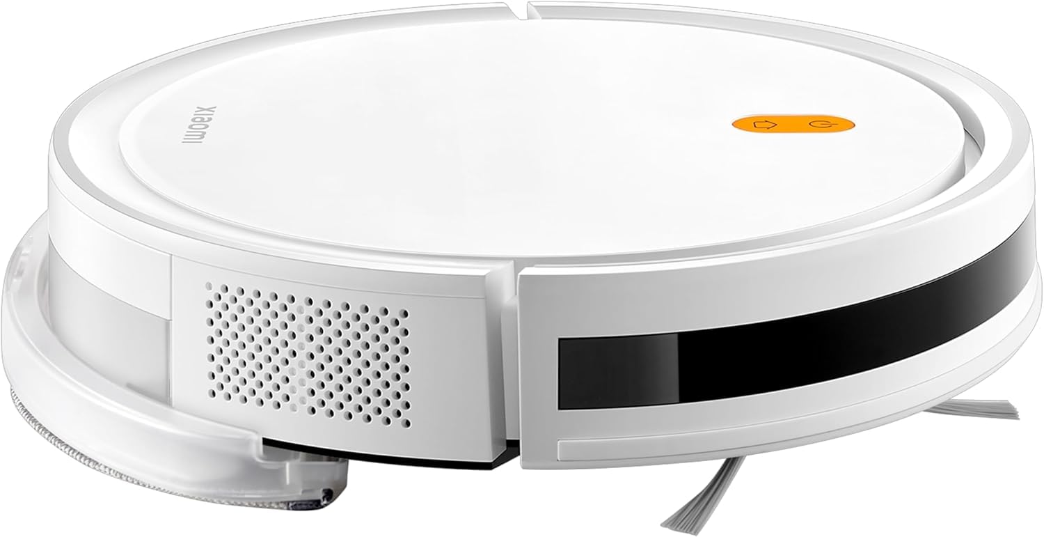 Xiaomi Robot Vacuum E5 | 2-in-1 Vacuum & Mop, With 2000Pa Strong Suction, App and voice control, 2600mAh battery capacity for 110min Runtime