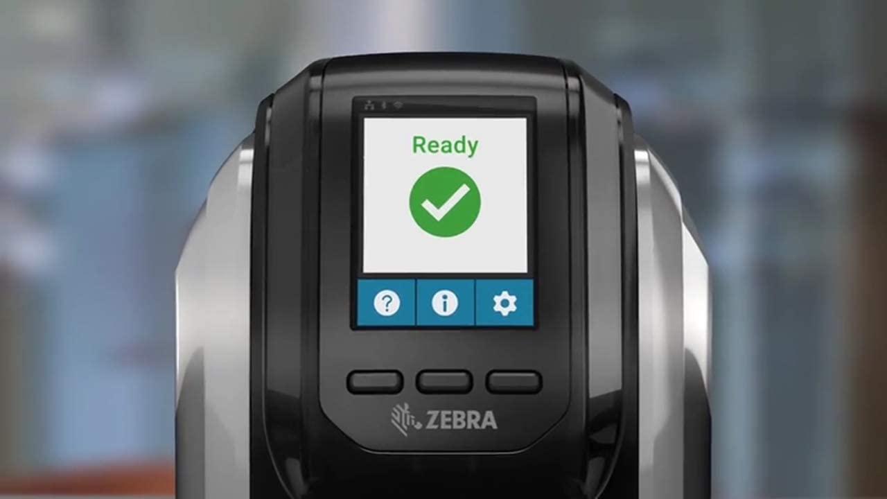 زيبرا طابعة بطاقات الهوية ZC300