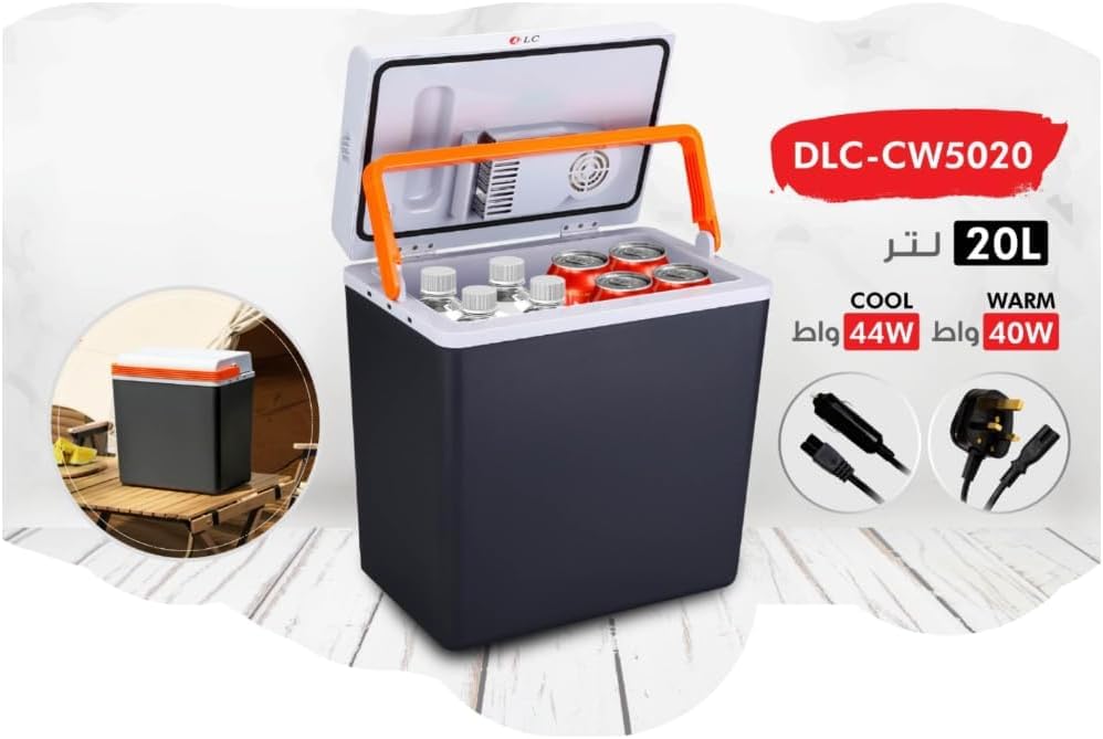 مبرد وتدفئة السيارة 20 لتر - بارد 44 واط، دافئ 40 واط، DLC-CW5020