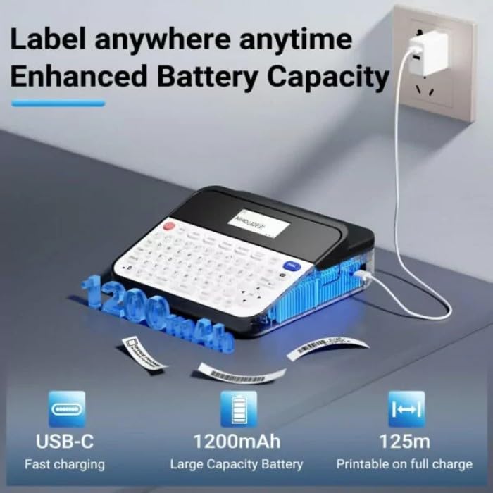 AIMO D480BT PRO KEYBOARD LABEL PRINTER,ENGLISH VERSION