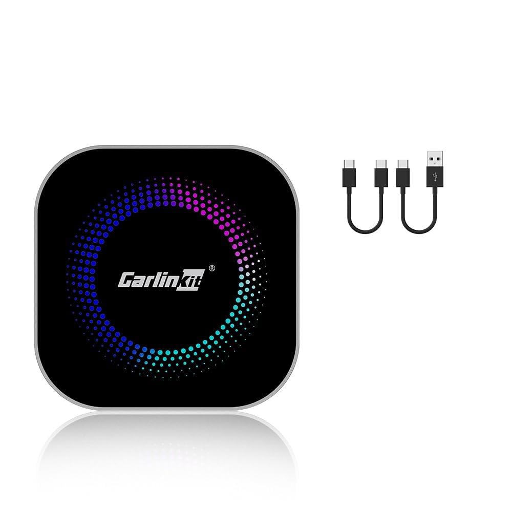 كارلين نت تي بوكس اس (الجيل الجديد)، شريحة كوالكوم 6225 مع 8+128GB، شبكة اتصال خلوية، 4G، شريحة اتصال/تي اف، جوجل بلاي، مناسبة فقط للسيارات السلكية في المصنع/ايه ايه، اندرويد 13 ايه اي بوكس اصدار فائق