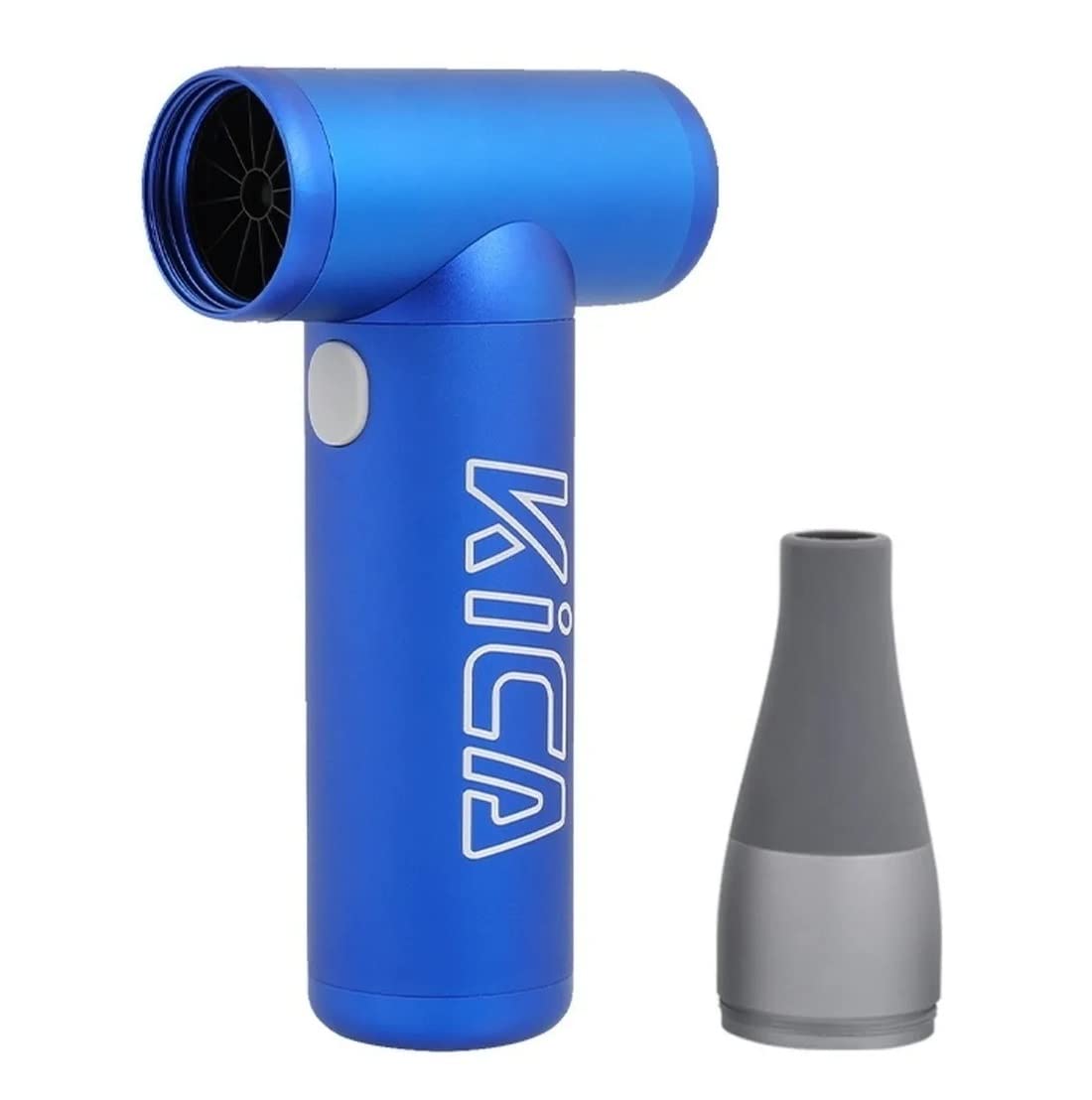 KiCA JetFan mini Electric Turbo Wireless Air Blower, 87000RPM, 4-Speed, Rechargeable (Blue)