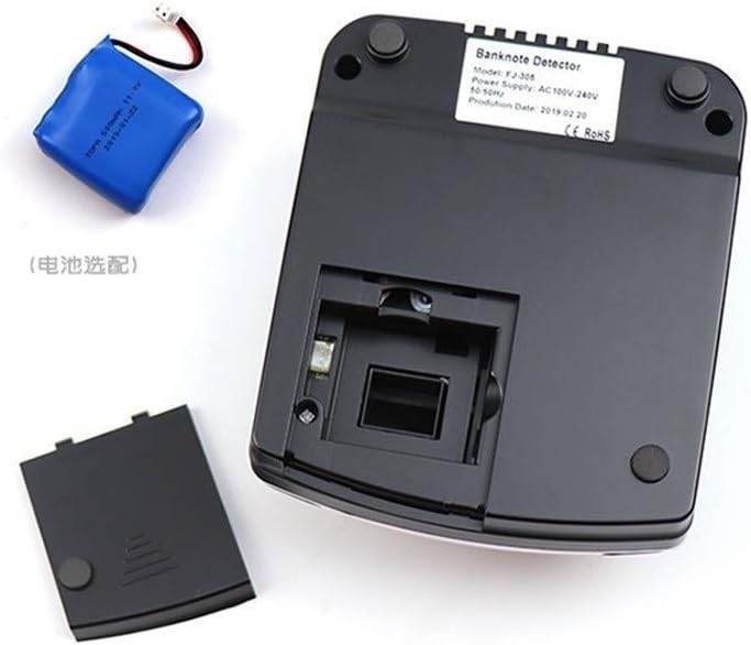 XHMCDZ Portable Multi-Currency Mini Money Detector, Business Grade Bill Counter Machine