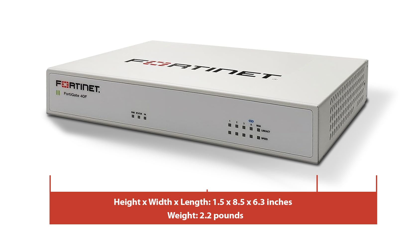 Fortinet FortiGate-40F Firewall Plus 1 Year FortiCare Premium and FortiGuard Unified Threat Protection (UTP) (FG-40F-BDL-950-12)