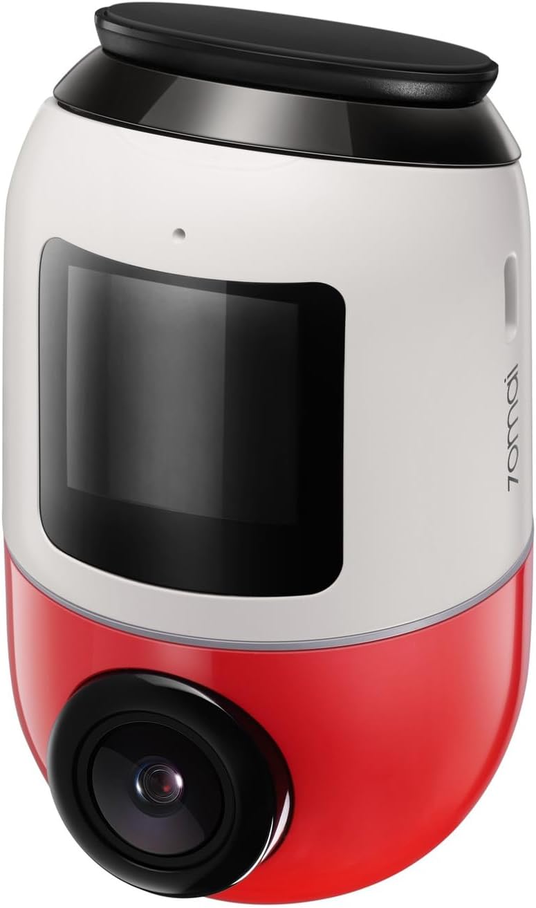 70mai Omni X200 Dash Camera 64GB Red/White