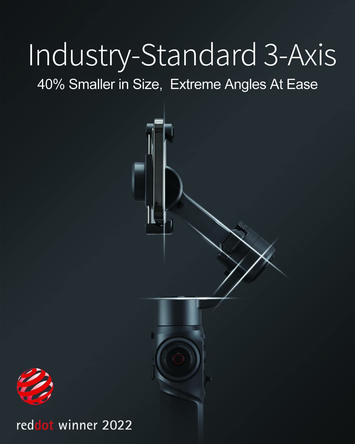 ZHIYUN Smooth 5 Combo - Gimbal Stabilizer for iPhone 14/13/12/11 Pro Max X & Android Phone, 3-Axis Gimbal w/SmartFollow, for YouTube TikTok Vlog Professional Video Record, Compatible w/FiLMic Pro