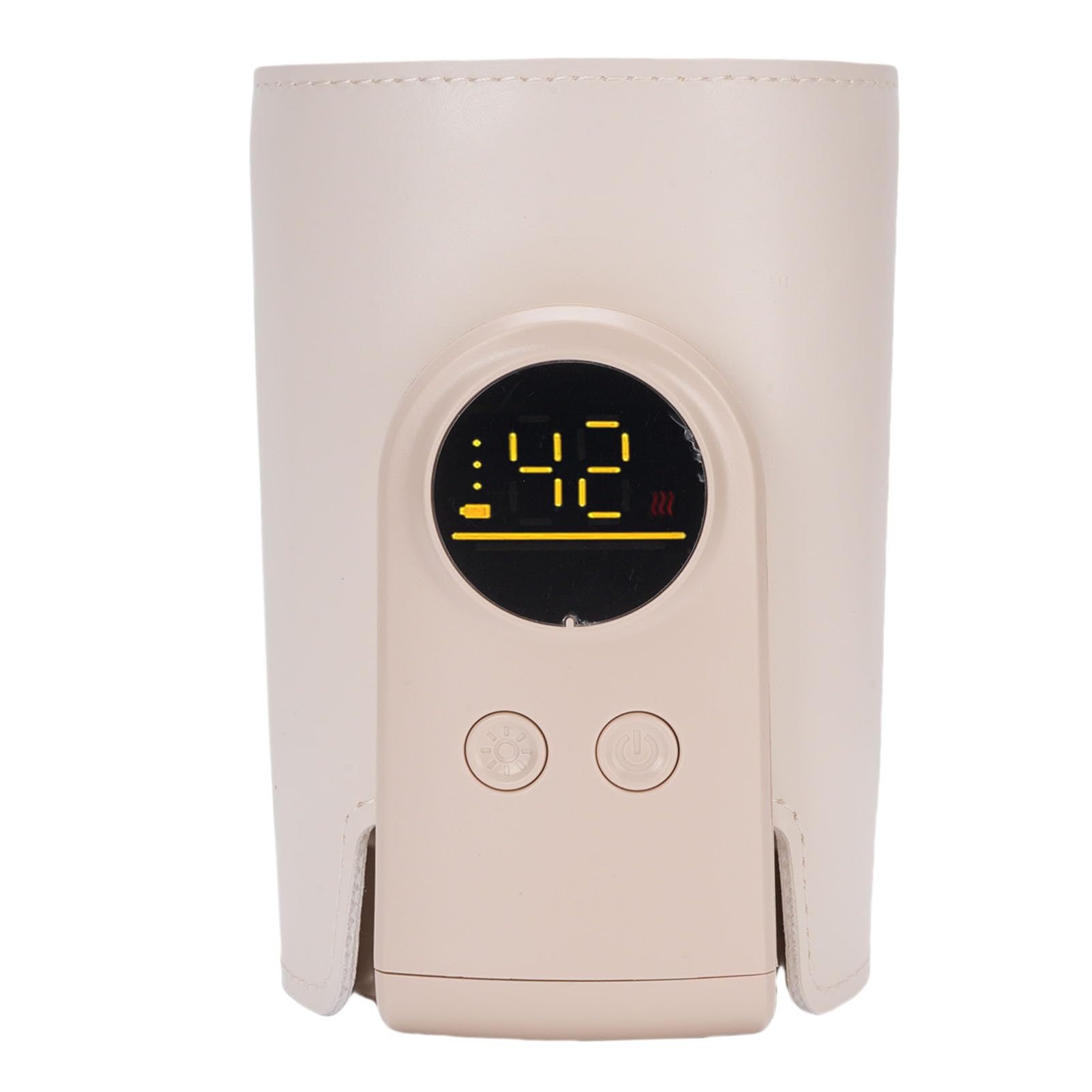 Portable Baby Bottle Warmer, Rechargeable 6 Gears Fast Baby Milk Warmer Wrap Auto Off, Equipped With Adjustable Temperature Levels, for Travel