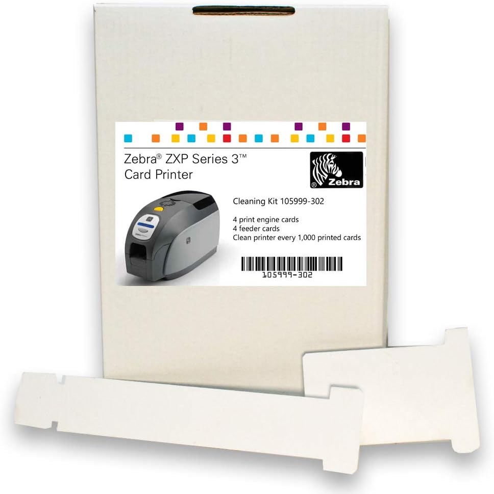 Card Imaging Zebra Cleaning Kit 105999-302 for ZXP Series 3