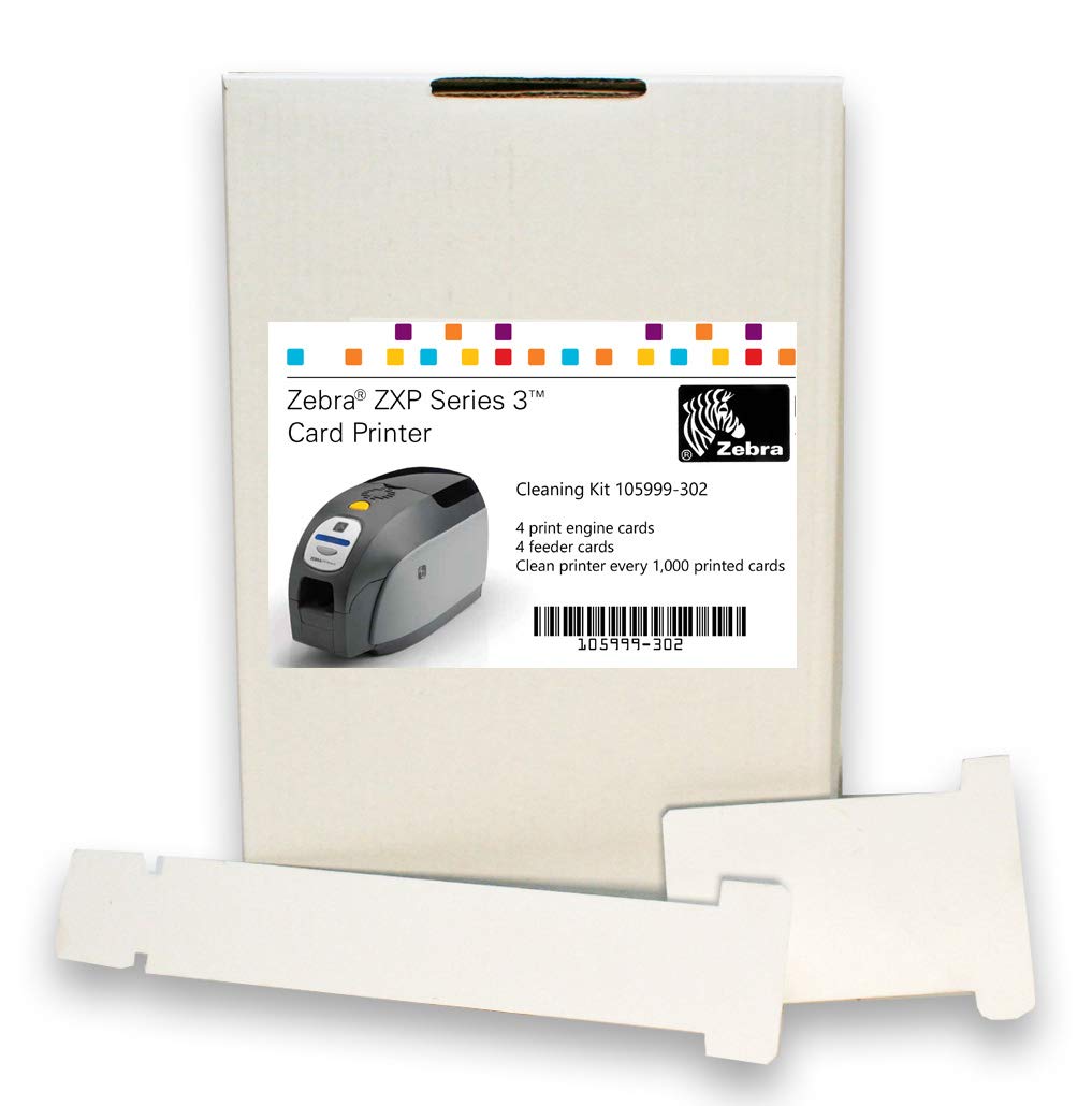 Card Imaging Zebra Cleaning Kit 105999-302 for ZXP Series 3