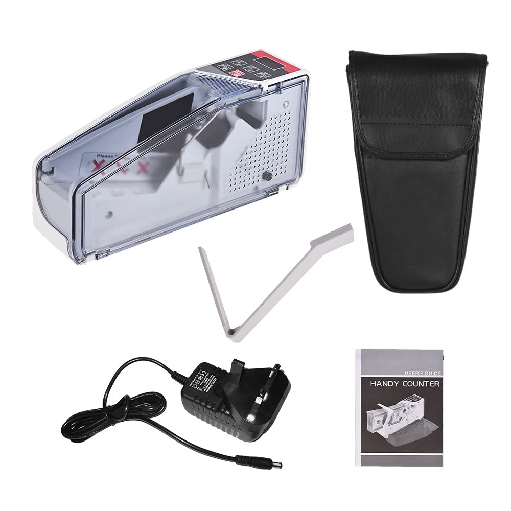 Alisa money counter for most ，Portable Mini Handy Money Counter Worldwide Bill Cash Banknote Note Counting Machine with LED Display Financial Equipment