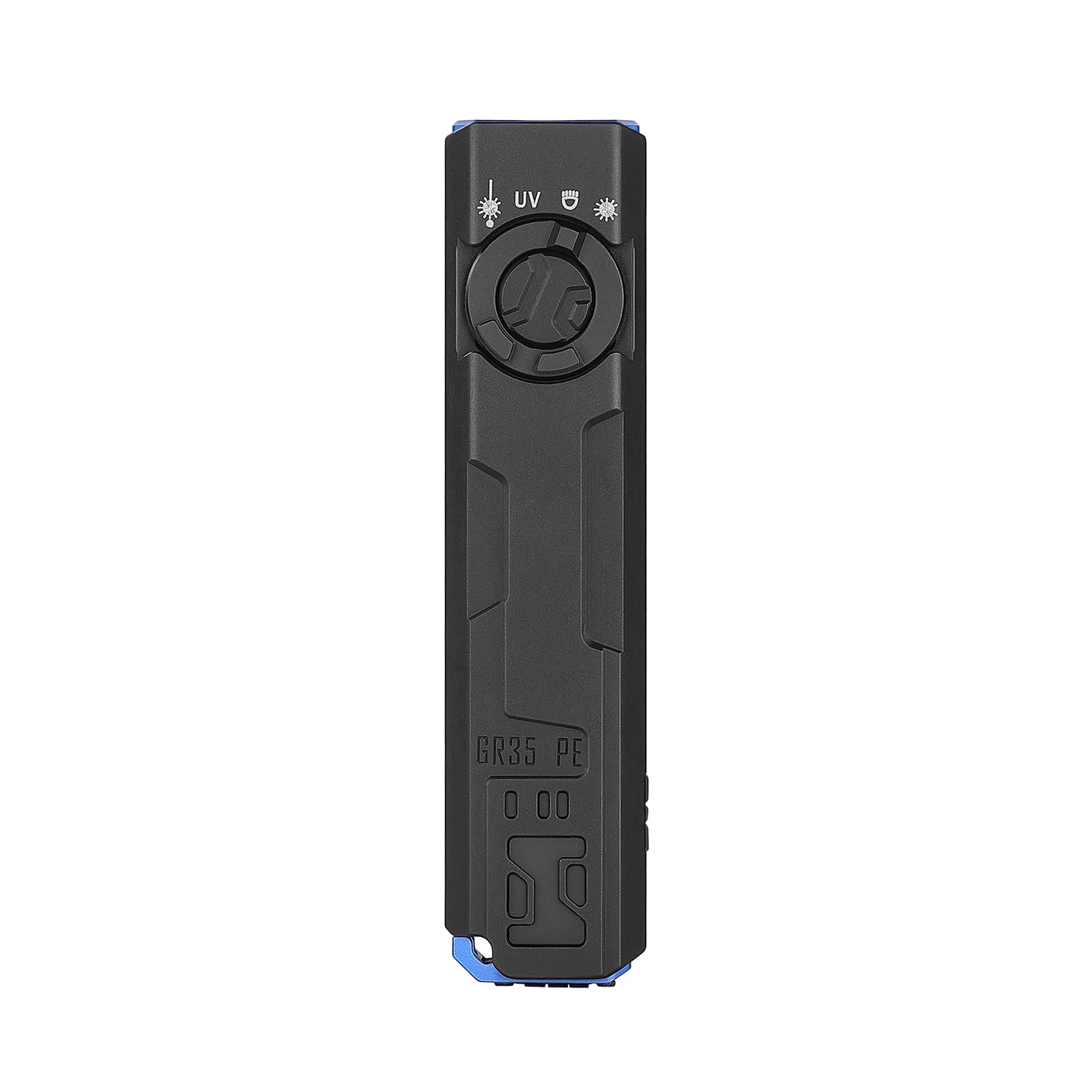 IMALENT GR35 2800Lumens Most Powerful Flat EDC Torch, UV 365nm + Red, 4 Light Sources, Waterproof, Quick Charge Type-C for Traffic Police (Red)