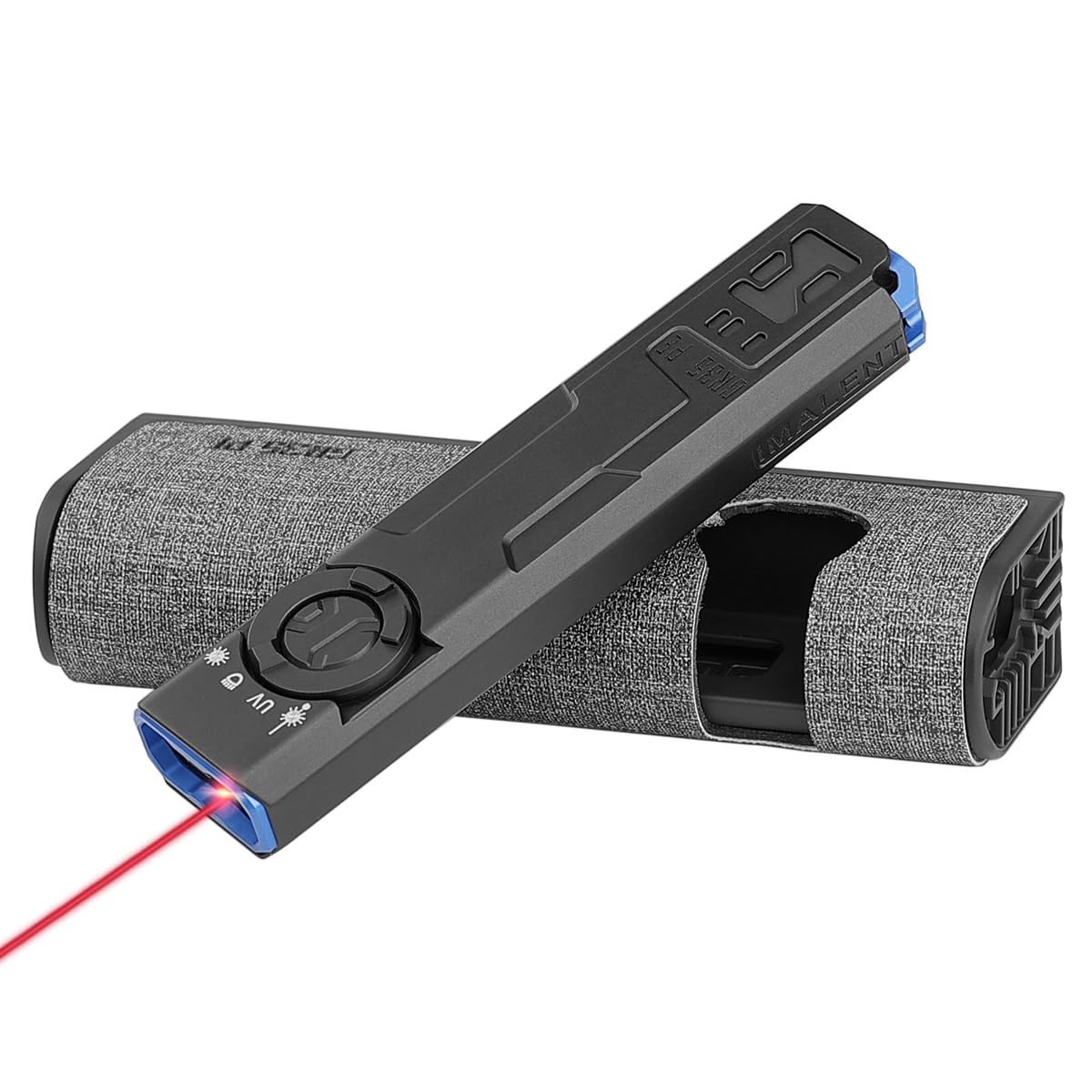 IMALENT GR35 Rechargeable Flashlight 2800 Lumens, 4 Modes (Red/UV Light), 426m Range, USB-C Fast Charging, Compact Tactical Flashlight for Survival/Camping [Includes Charging Case]