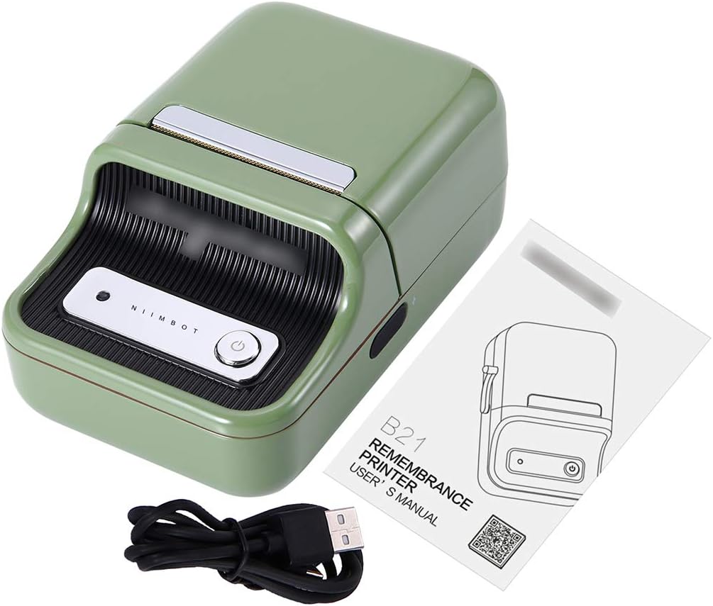 RFID Recognition Great Barcodes Price Printing B21 Label Maker Sticker Printer Label Printer Portable Wireless Bluetooth Hermal