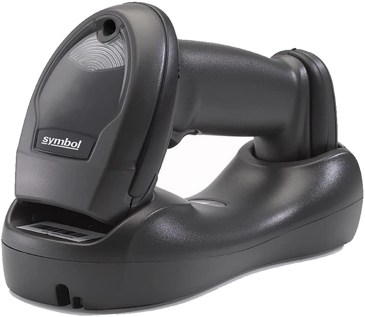 Zebra Symbol LI4278 Wireless Linear Imager Handheld Bluetooth Barcode Scanner, Black - Cordless, 547 scan/s1D, LED with Universal Docking Charger Cradle Standard Base - LI4278-SR20007WR - JTTANDS