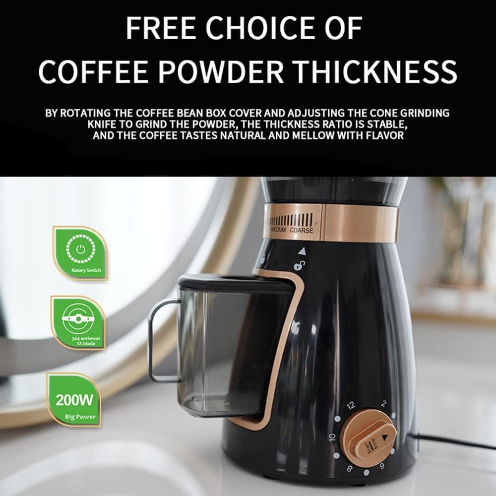 Electric Coffee Bean grinder 200W, Household Spice Grinder Machine KA3053