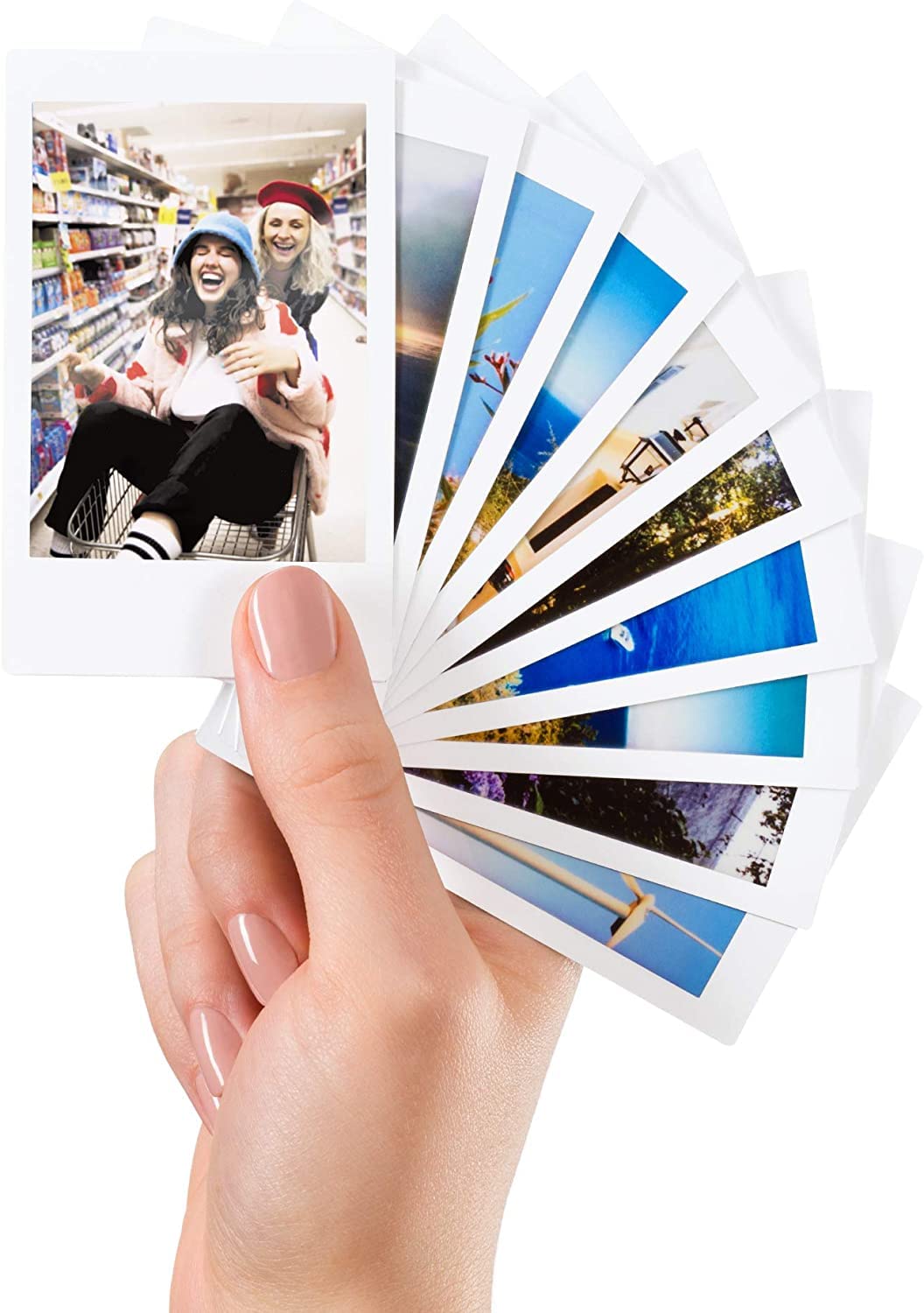 Fujifilm Party pack, Instax Film Mini, bundle of 10 packs, 100 Shot film White border