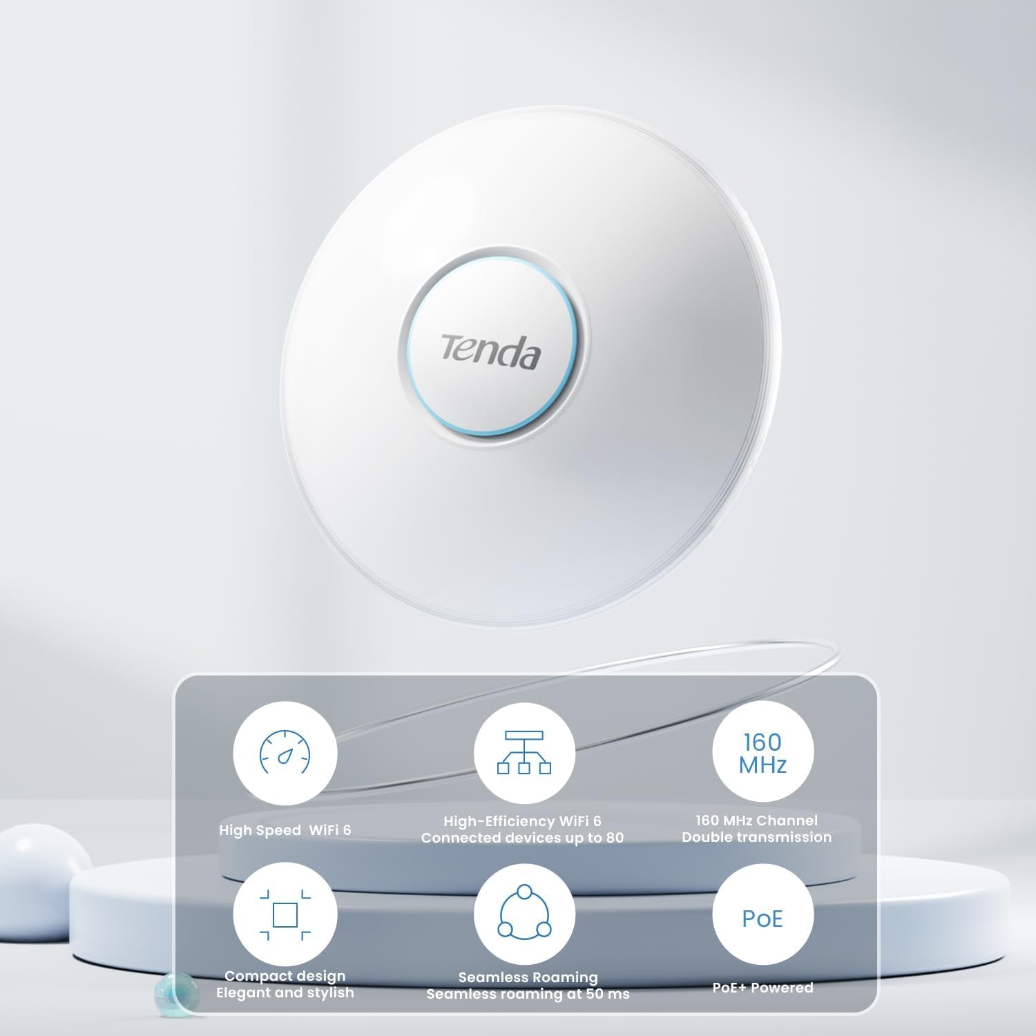تيندا i24 AC1200 Wave2 نقطة وصول للسقف