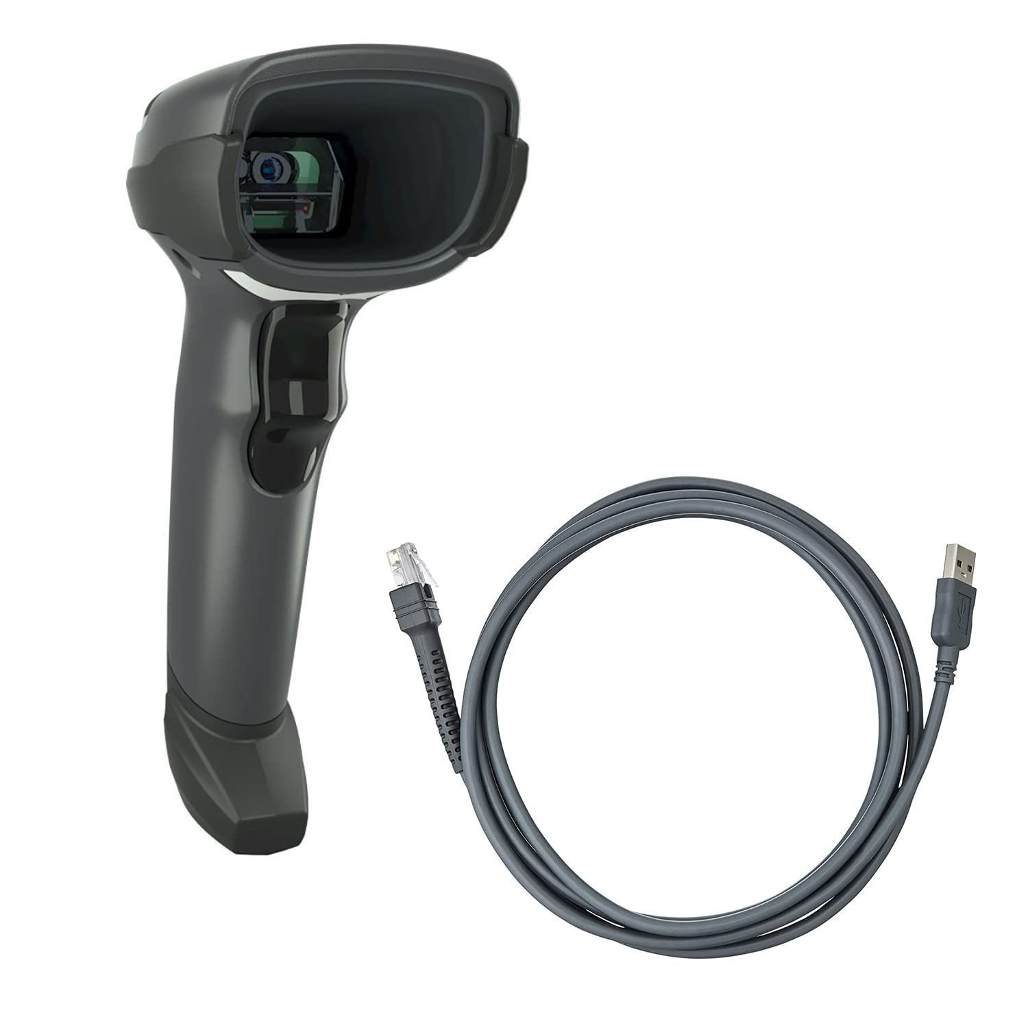 Zebra DS4608-SR Wired Handheld Barcode Scanner 1D 2D with USB Port, Wired Screen Code Reader QR Imaging for POS System - JTTANDS