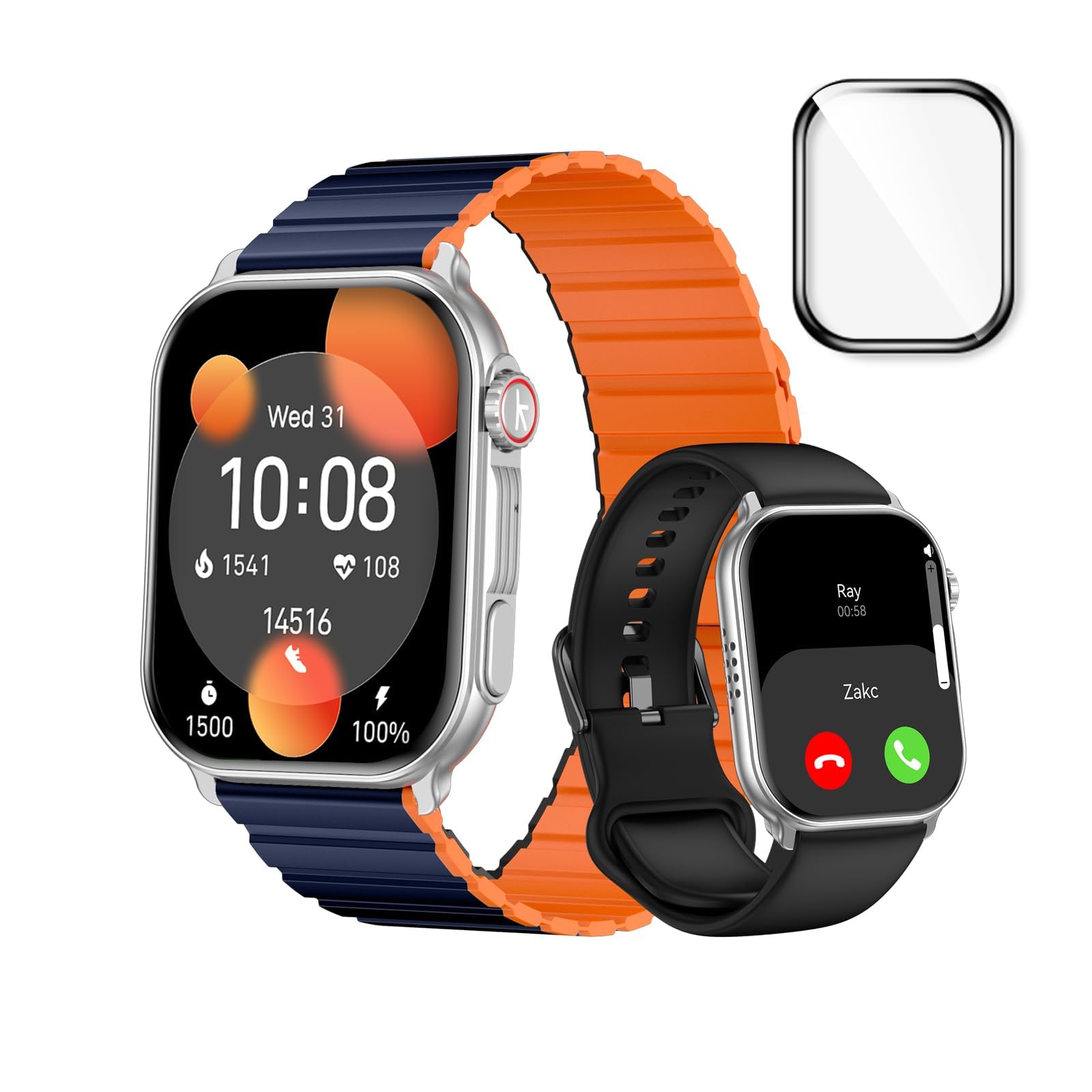 Kieslect Smart Watch Men Women - Black-02