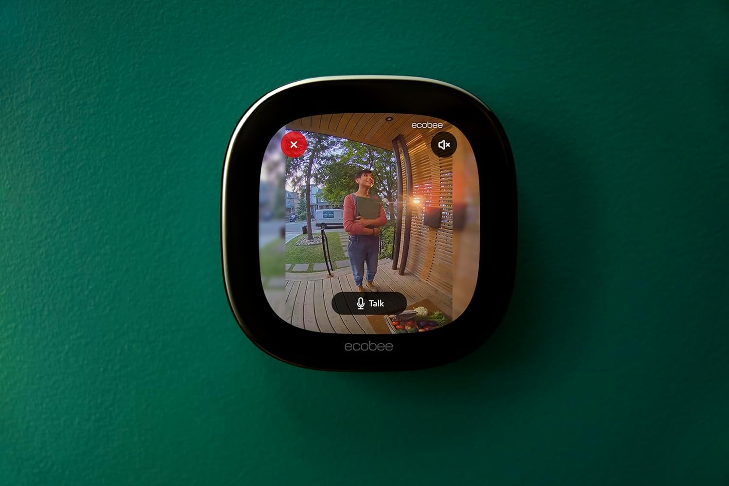 Ecobee Smart Video Doorbell Camera (Wired) - Industry-Leading HD Camera, Smart Security, Night Vision, Person and Package Sensors, Two-Way Talk, Video and Photo Recording