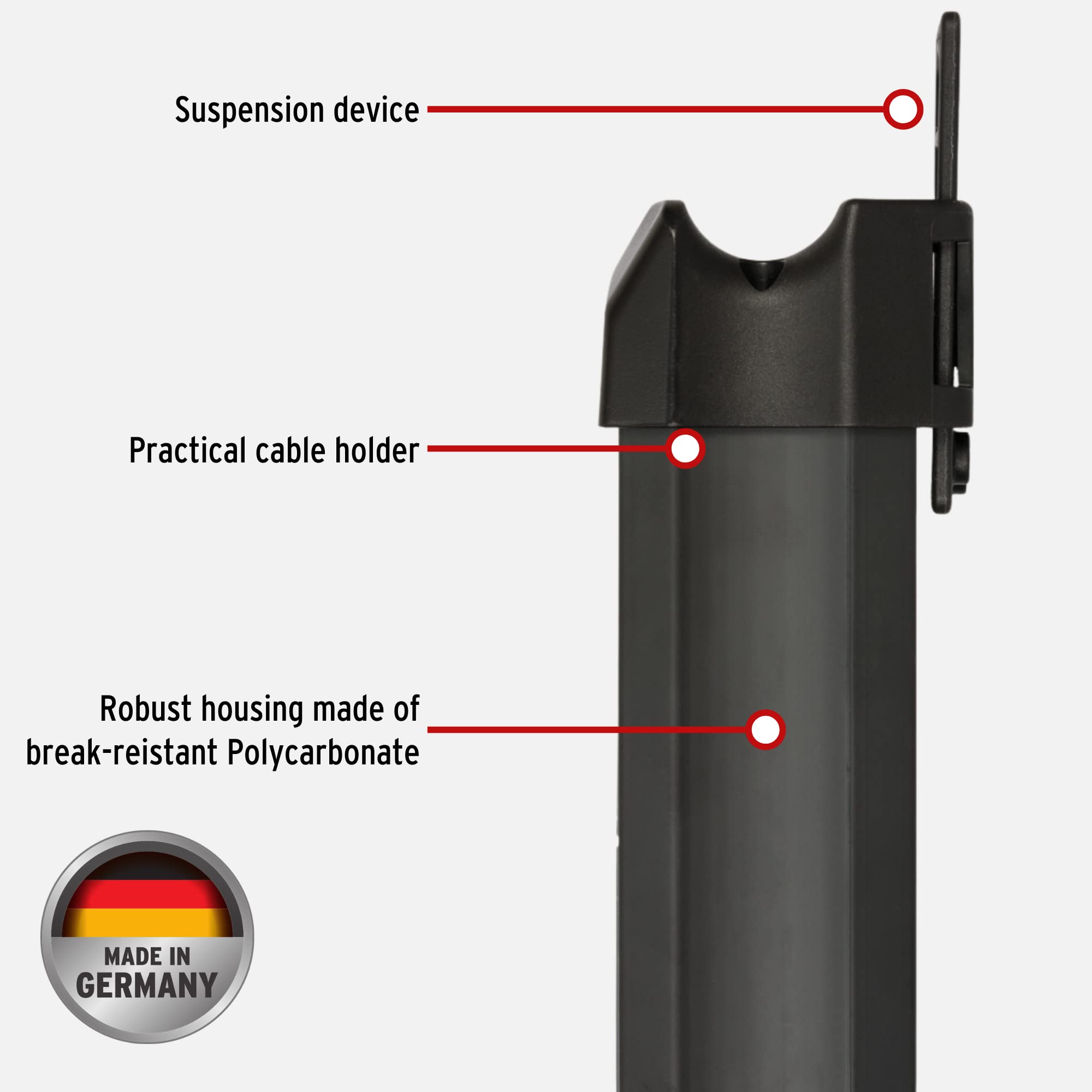 Brennenstuhl German Power Strip 5 Outlet