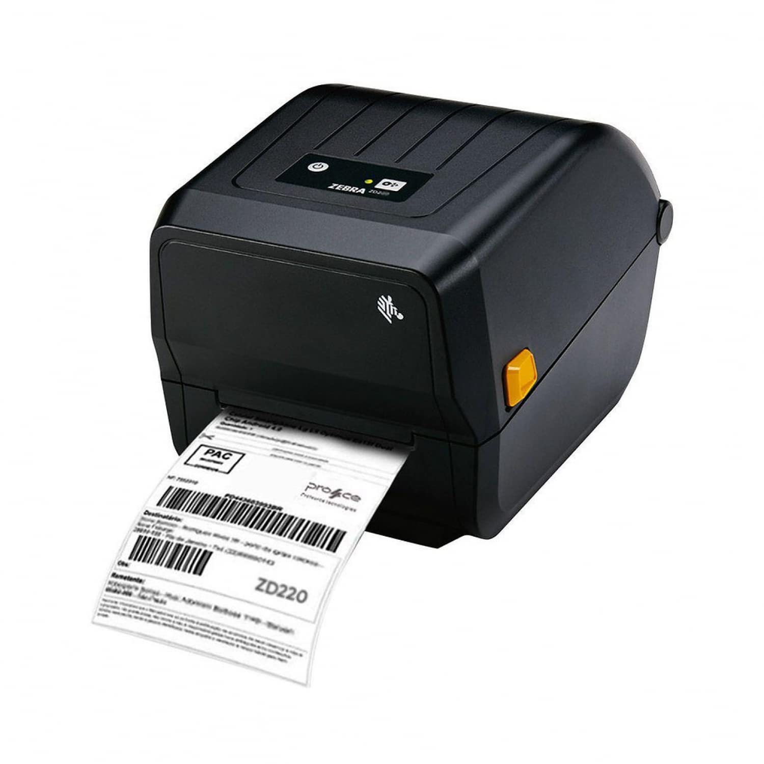 ZEBRA [ZD-220T] 4 Inch Barcode Printer | Direct Thermal | Thermal Transfer | Resolution 203DPI | USB | Office Label | Shipping Labels | Jewelry Labels | Transprent Label | Win/Andriod/iOS