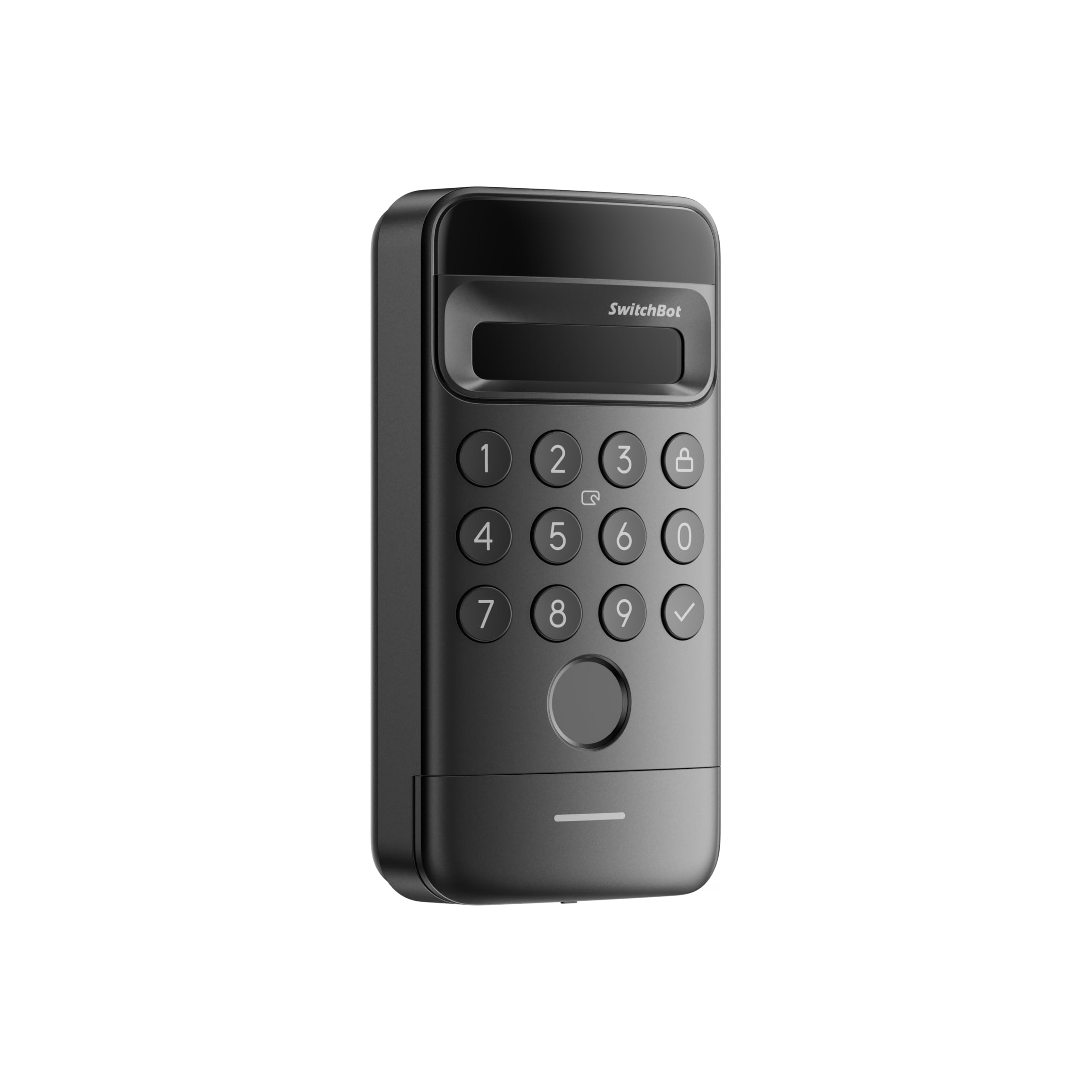 SwitchBot Keypad Vision: Smart lock with 3D facial recognition, fingerprint and virtual passwords for secure keyless access
