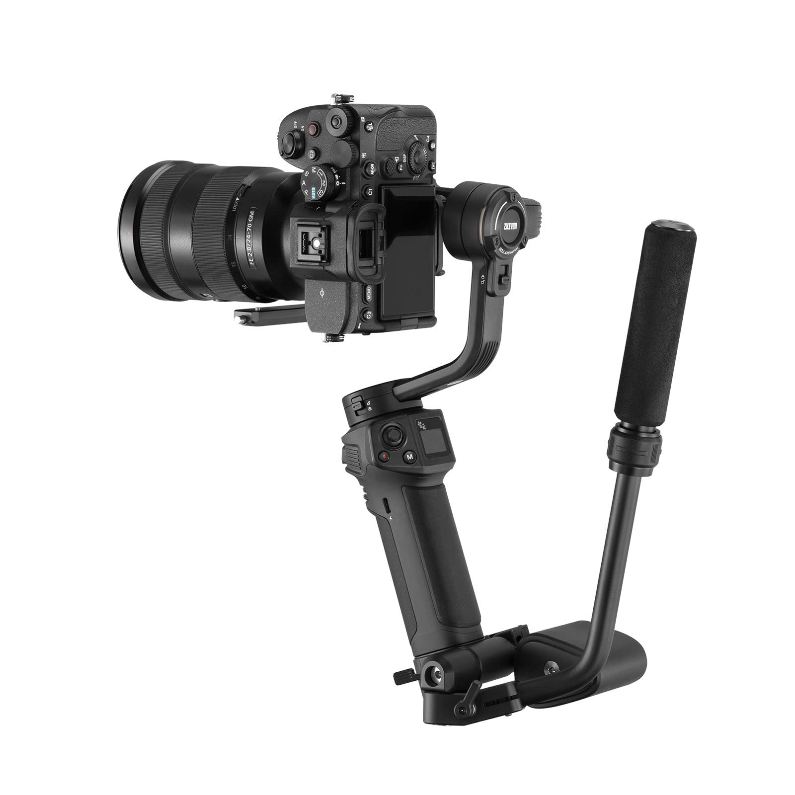 Zhiyun Weebill 3S Combo Set, Professional Video Stabilizer, 3-Axis Gimbal with Storage Bag, Wrist Rest, Extendable Sling Grip for DSLR and Mirrorless Cameras for Canon/Sony/Panasonic/Nikon/Fuji