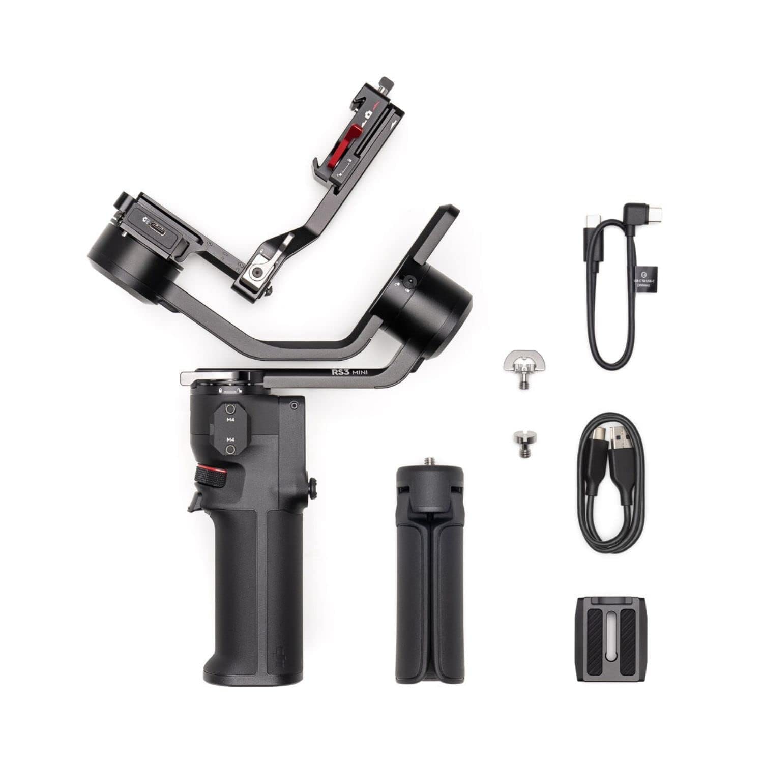 DJI RS 3 Mini, 3-Axis Mirrorless Gimbal Lightweight Stabilizer for Canon/Sony/Panasonic/Nikon/Fujifilm, 2 kg (4.4 lbs) Tested Payload, Bluetooth Sutter Control, Native Vertical Shooting