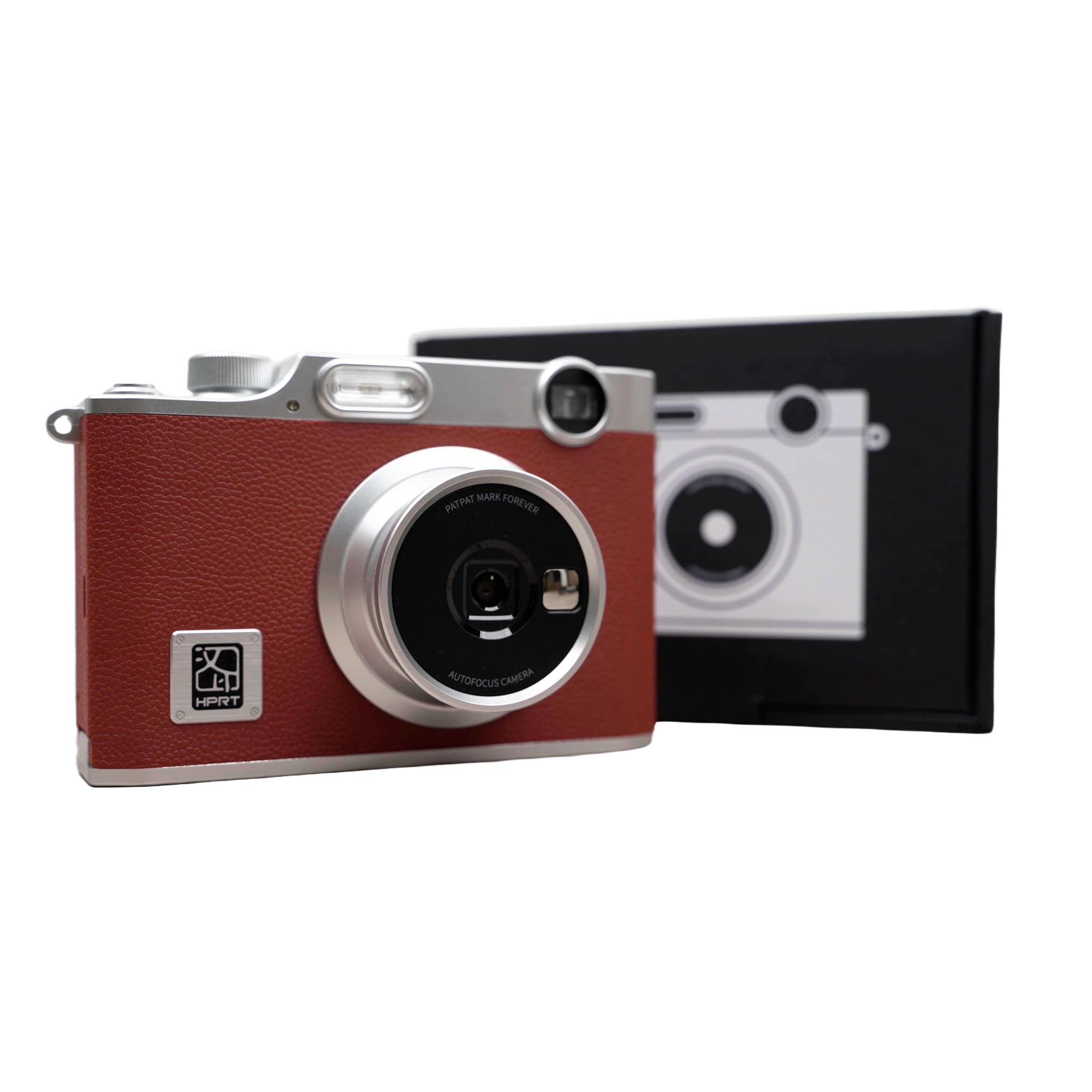اتش بي ار تي كاميرا Z3 للطباعة الفورية - شاشة 2.8 انش، صبغ حراري تسامي، بلوتوث 5.2، تطبيق هاي فوتو، 8 مرشحات، تحرير وطباعة فورية (اسود)