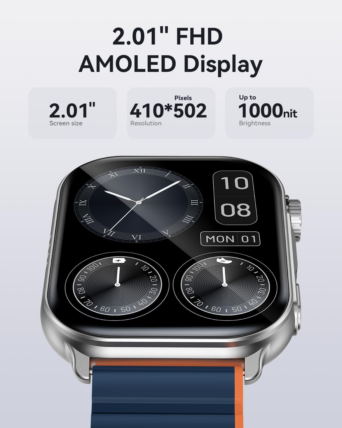 Kieslect Smart Watch Men Women - Black-02