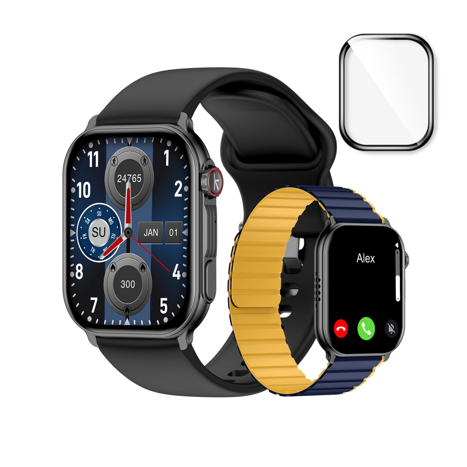Kieslect Smart Watch Men Women - Black-02