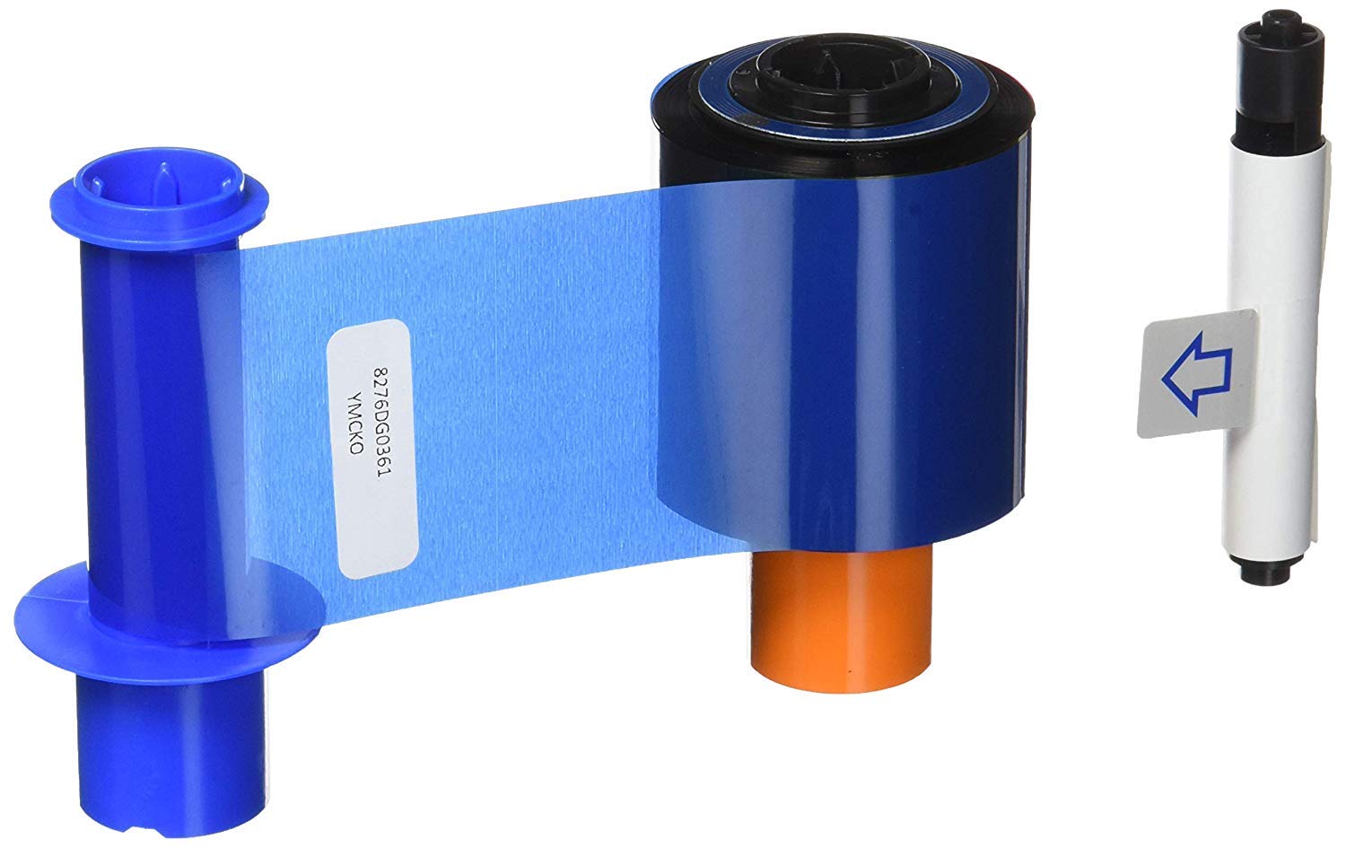 HID Fargo 45200 YMCKO Color Ribbon for DTC4500 and DTC4500e Printers, 500 Prints - Pack of 2