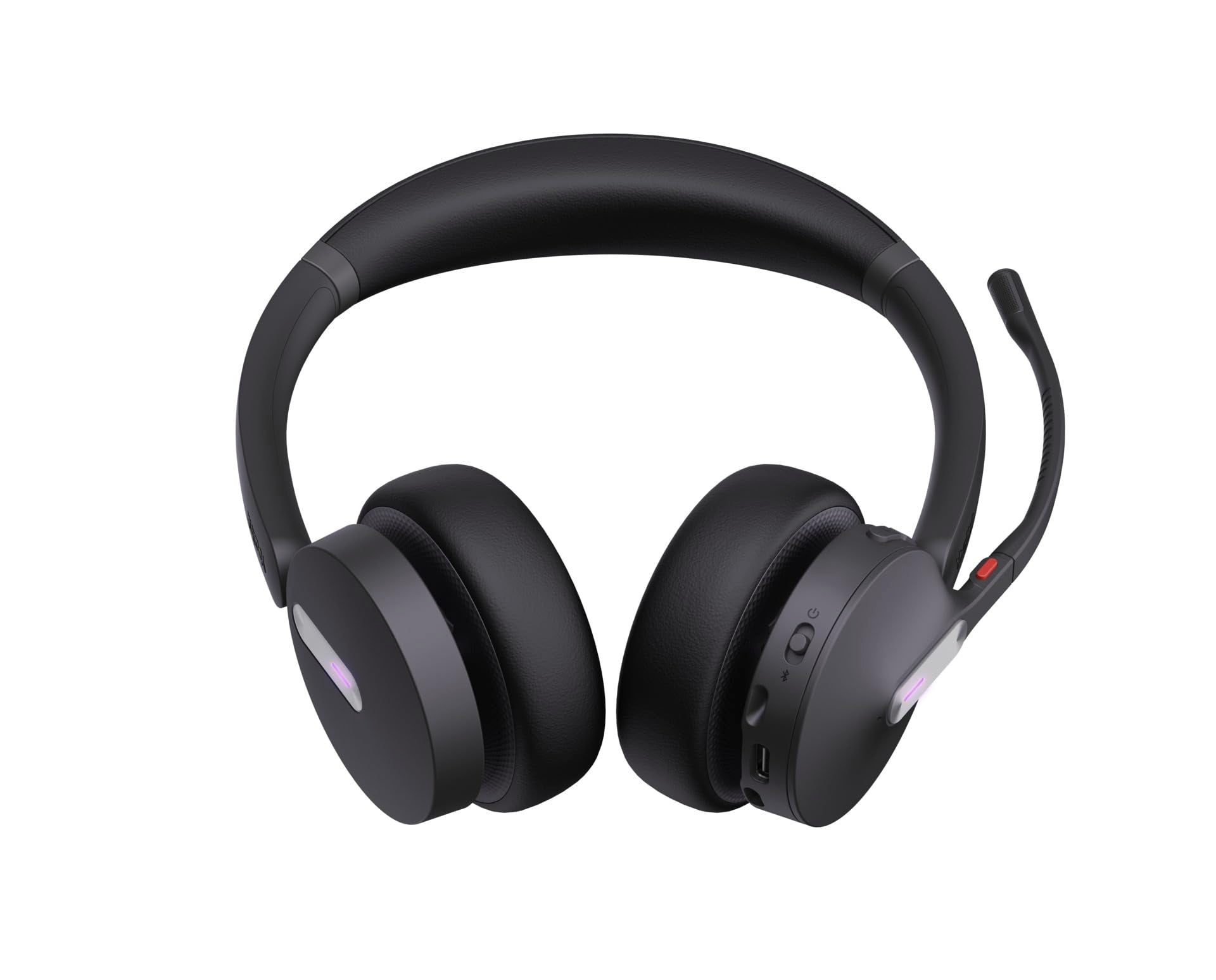 WH64 Hybrid Dual Teams Headset with Dongle - Hybrid Technology, Optimised for Microsoft Teams, Two-Ear Design, Noise Cancellation, USB
