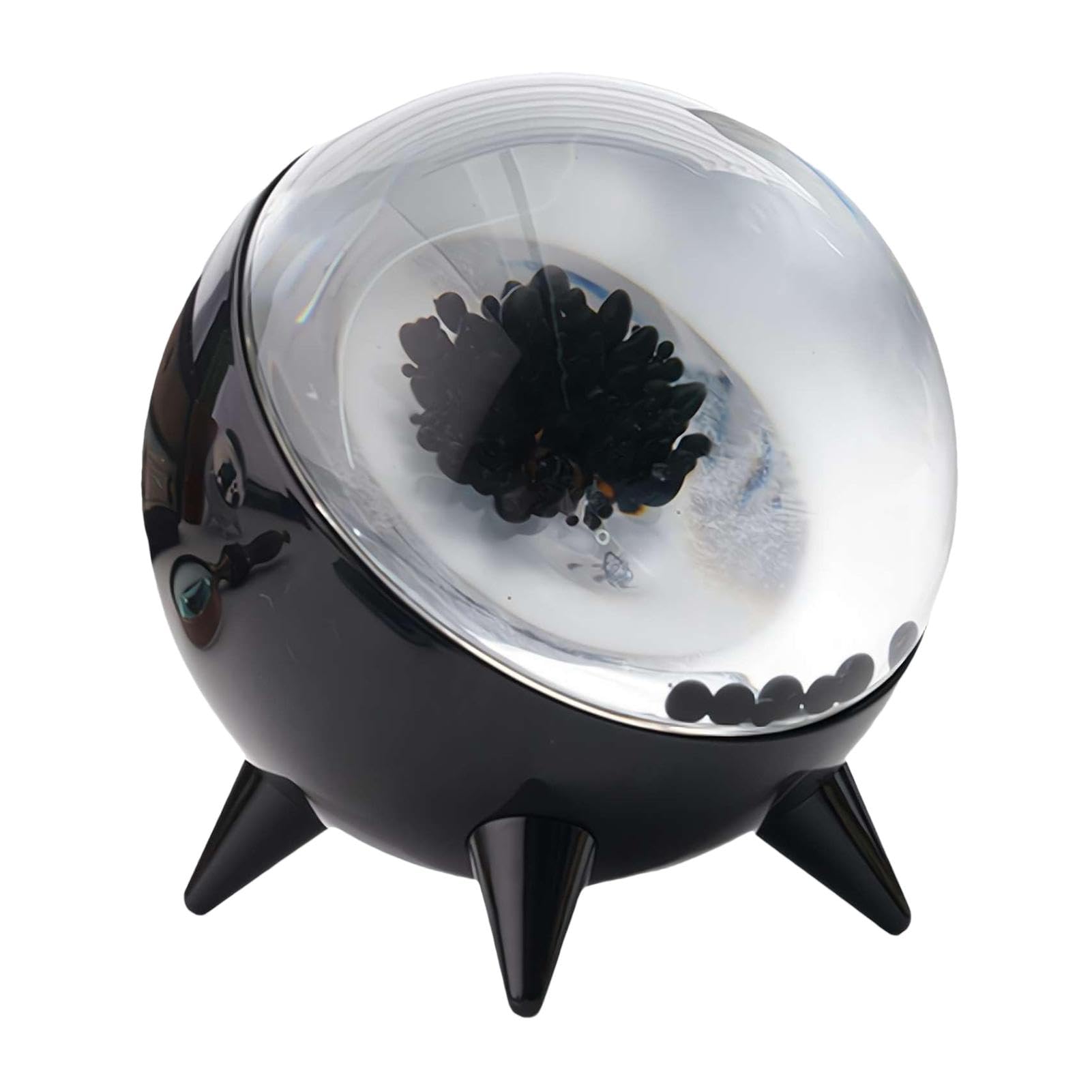 Twoily Dancing Ferrofluid Speaker with Music Rhythm, Theremin, Magnetic Liquid Display Lamp, Magnetic Liquid Toy, Gifts for Festivals and Birthdays
