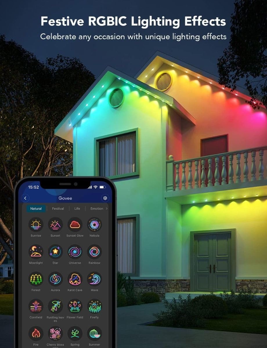 Govee Permanent Outdoor Lights 15m
