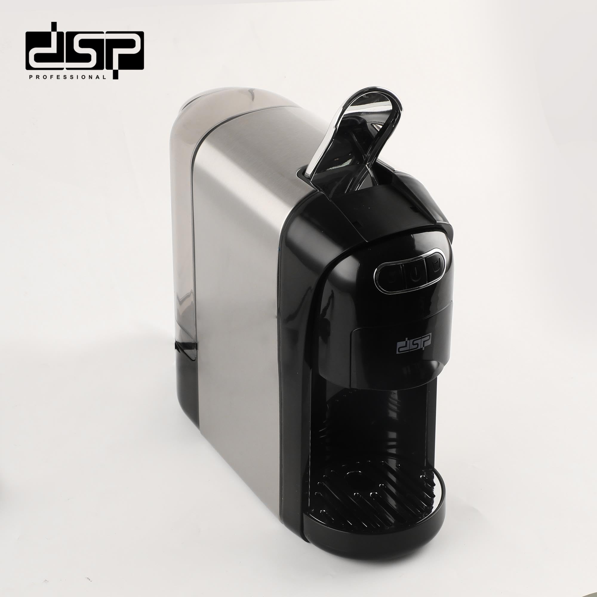 DSP 3 in 1 Multi-function Espresso Capsule Coffee Machine –20 Bar 1400W Coffee Maker with 700ML Detachable Water Tank, 3 Optional Adaptors, Auto Shut Off | KA3118