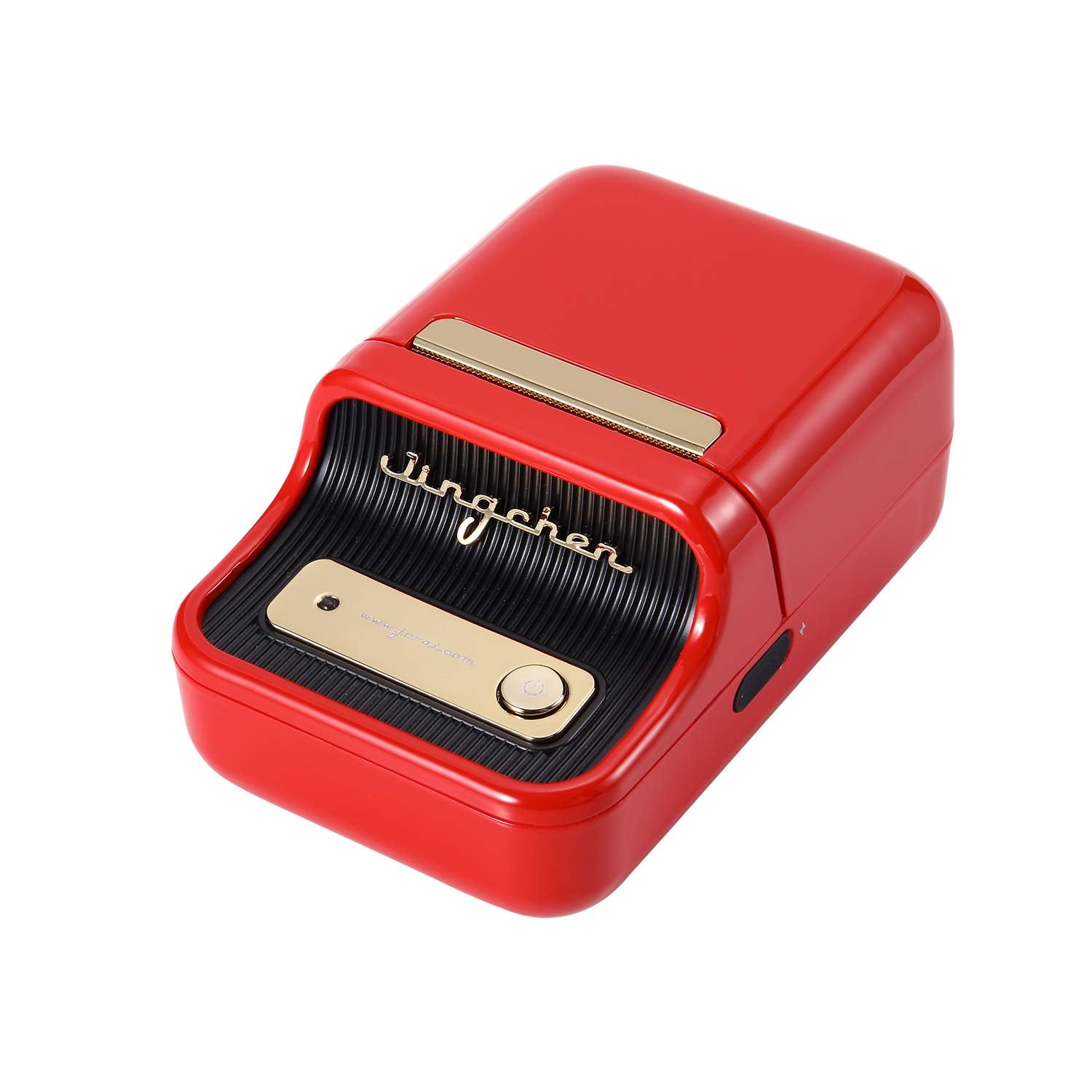 Portable Wireless Bluetooth Thermal Label Printer from Elisashop, Label Printer with RFID Recognition Feature, Great for Supermarket, Clothing, Jewelry, Retail Store and Home
