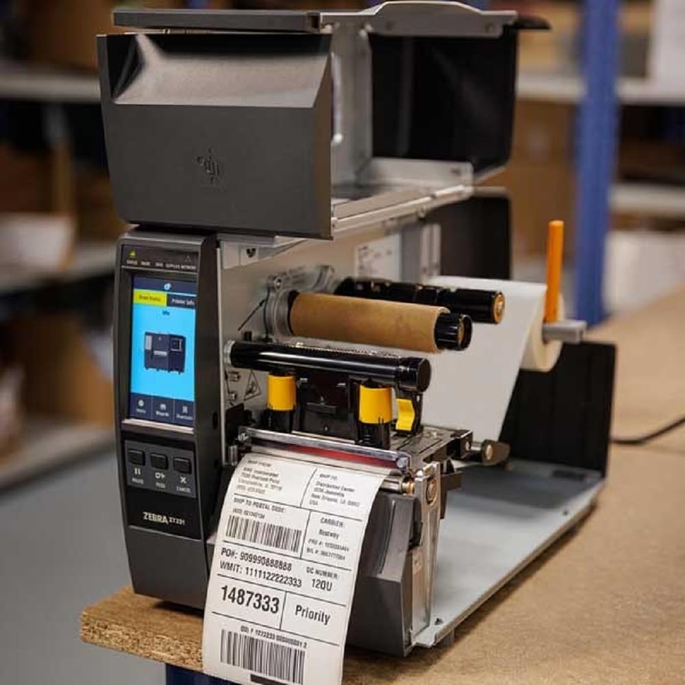 Zebra USB 2.0 Host RS-232 LAN 104mm 203 DPI Label Printer ZT231
